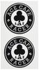ACE CAFE LONDON Наклейка Круг гонщика 45x2 ACE-N018DE