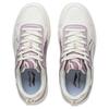 Li Ning Qingyun Soft Classic Low-Top Casual Shoes Women Sneakers White Purple AGCU388-3
