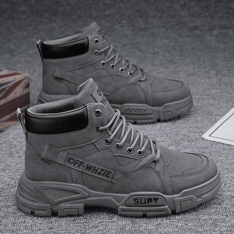 Martin boots autumn high-top retro combat training boots outdoor mountaineering desert labor insurance