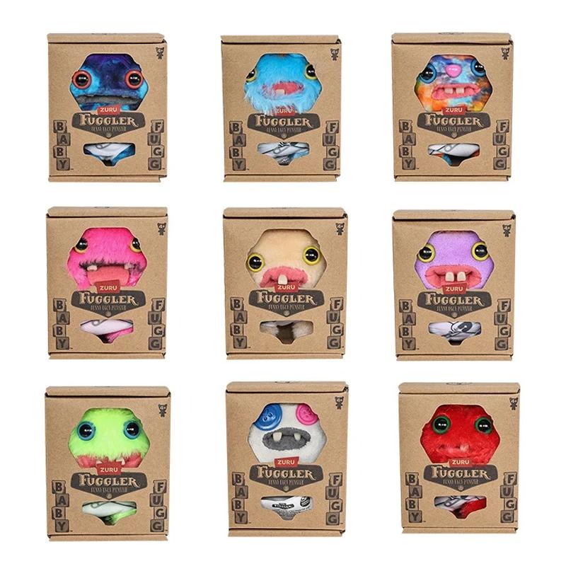 Плюшевая серия Fuggler Baby Мистер Иголки Смешной Уродливый Монстр Фуггс Манч Бешеный Кролик Широкоглазый Странный Мягкая Игрушка Кукла Подарок 9СМ