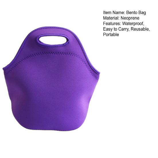 Практичный мешок для обеда водонепроницаемый для хранения большой емкости