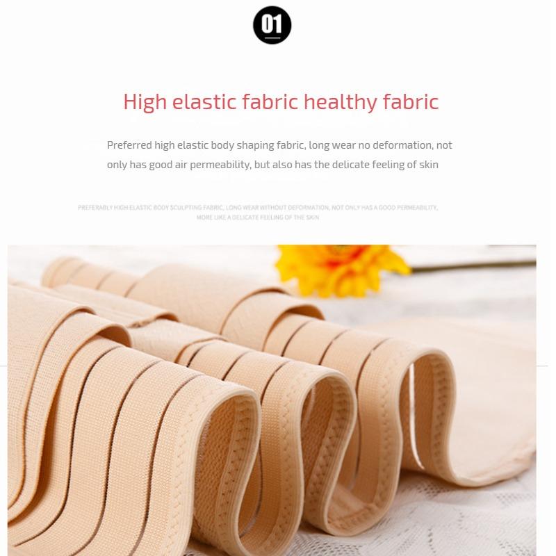 Послеродовой ремонт с эластичной брюшной лентой Брюшной пояс 3-в-1 Дышащий высокоэластичный пояс Инструмент для кесарева сечения для естественных родов