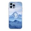 Natural Scenery Snow Mountain Phone Case for iPhone 16,15,14,13,12,11Pro,Max,17,Air,E,Mini Fingerprint Anti-Shock Rear Cover TPU