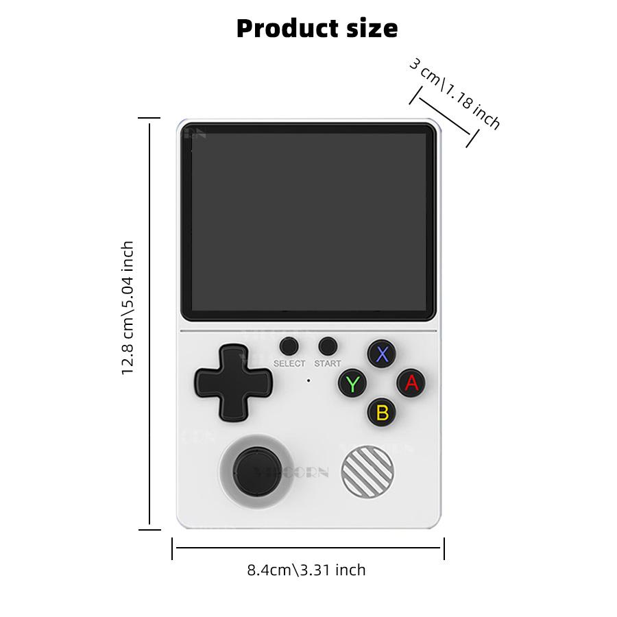 Ретро карманная игровая консоль с экраном IPS 3,5 дюйма, 128 ГБ, игровая консоль для PS1/GBA, ретро-игровой автомат для Gameboy, подарок