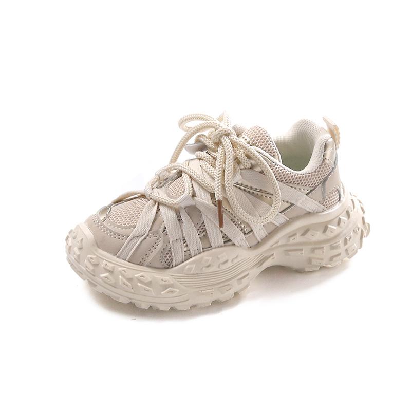 Детские кроссовки для мальчиков, модные весенне-осенние школьные кроссовки для девочек, массивные универсальные детские повседневные баскетбольные кроссовки, нескользящие