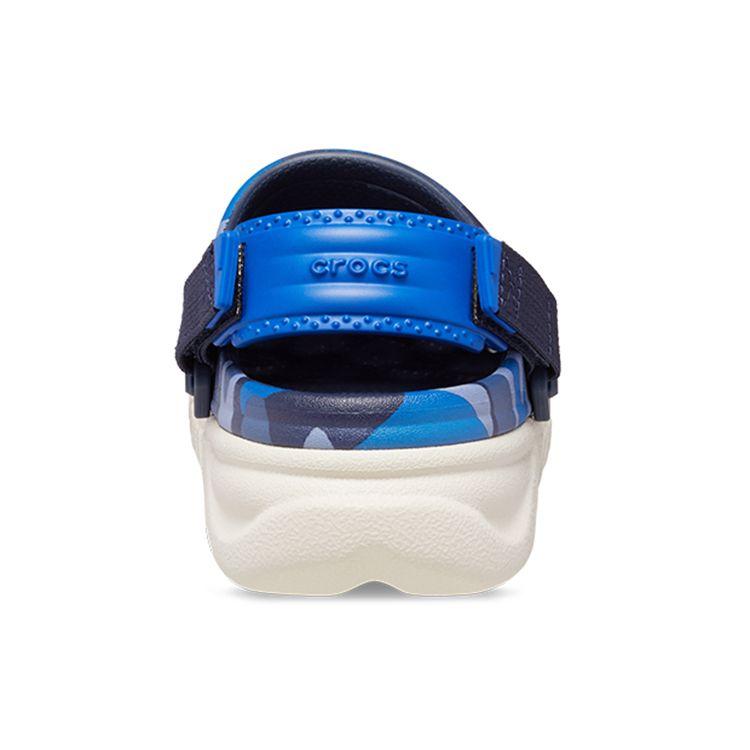 Crocs Duet Max Clog EVA Камуфляж Унисекс Клоги Сине-серые 209192-46K