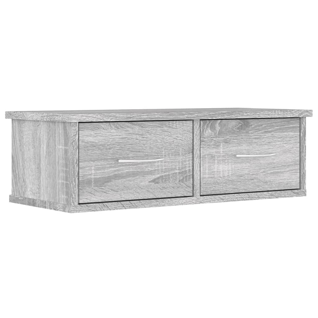 Wall Mounted Cabinet Grey Sonoma 60 x 26 x 18.5 cm Particleboard