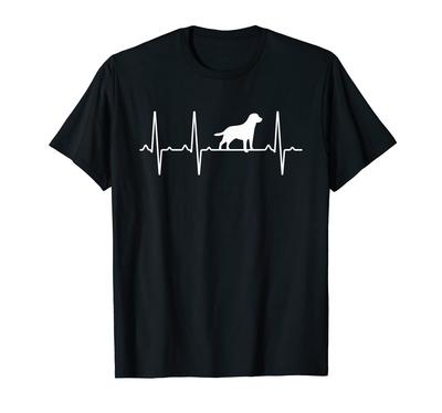 Dunker Heartbeat Gifts Унисекс футболка для любителей собак и щенков