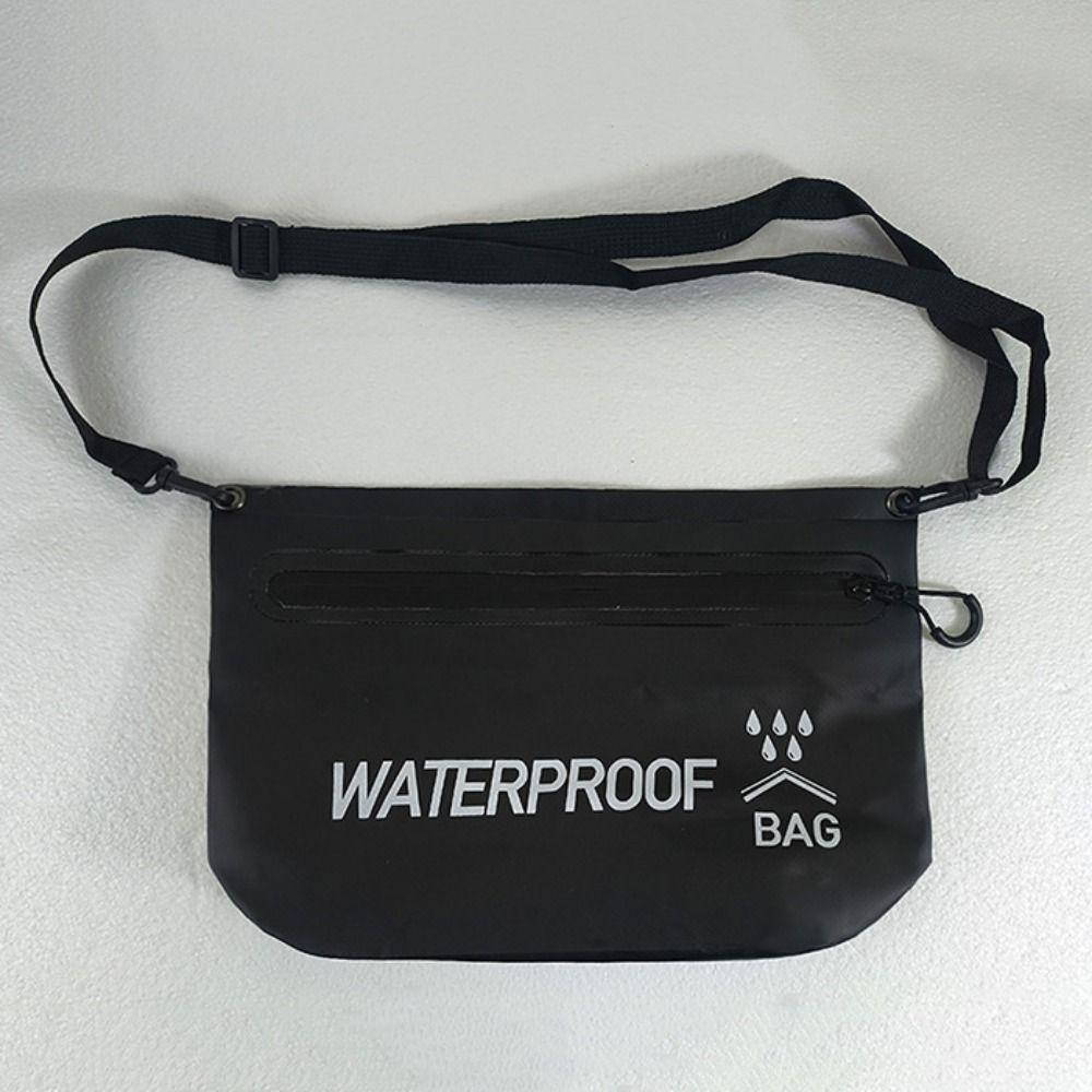 Splash Water Resistant Travel Waterproof Zipper Handbag Zipper Closure Waterproof Dry Bag Swimming