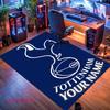 Ковер Tottenham Hotspur для гостиной, спальни, дома, украшение дивана, нескользящий коврик для игр детей