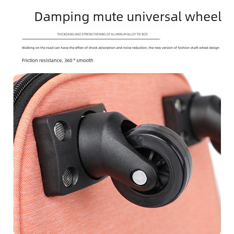 Портативный рюкзак-тележка для кошек и собак