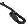 Black Dog Training Leash Nylon Dog Walking Rope Comfort Grip Pet Traction Rope Street Walk