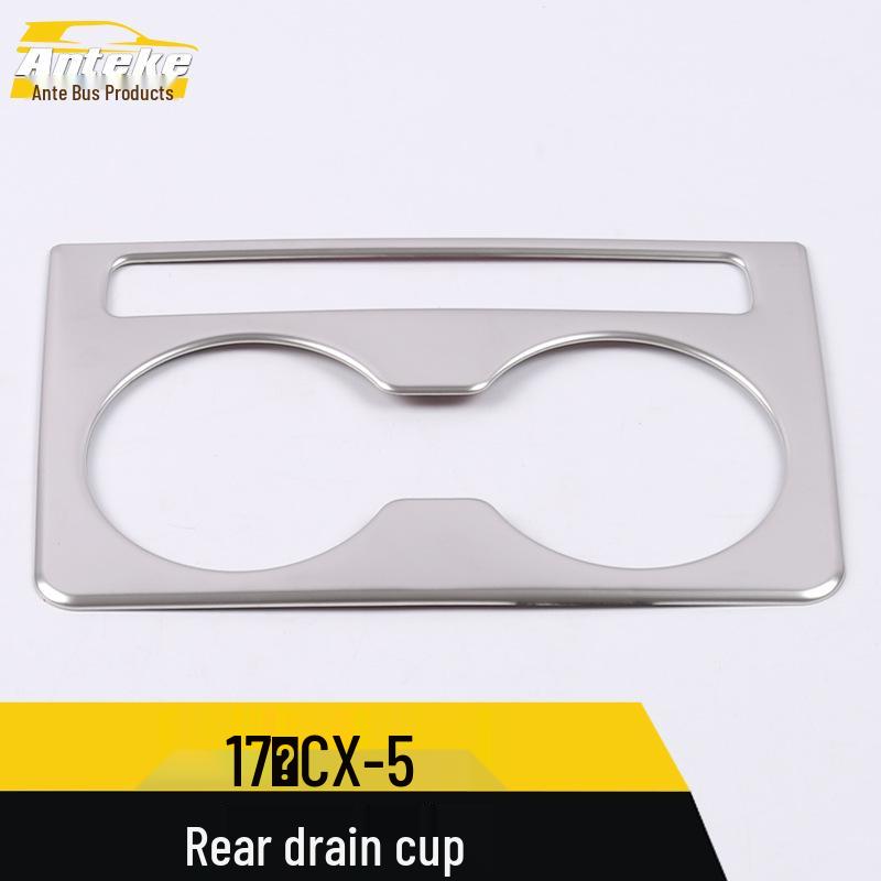 CX-5 Rear Water Cup Decoration Frame for Third-Row Armrest Box