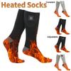 Зимние носки с подогревом, 3 уровня температуры, противохолодные, комфортные, термоэлектрические носки с подогревом для мужчин и женщин, для улицы, грелка для ног