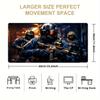 Large Gaming Soldier Pattern Large Graphic Desktop Mouse Pad Non-Slip Desk Pad for Office PC Laptop Gaming for Desk Accessory