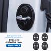 4Pcs Set Scratch-resistance Car Door Lock Buckle Protector  Car Door Protection