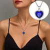Jewelry Wedding Blue Crystal Love Heart Forever Pendant Women's Necklace Heart of Ocean Titanic