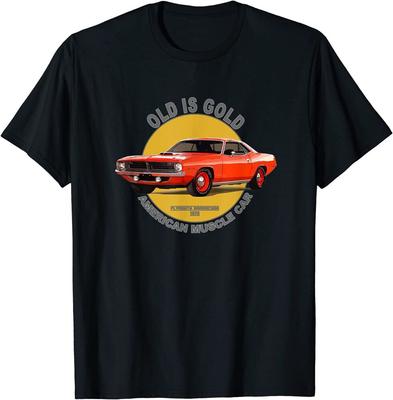 Футболка унисекс «Автомобильный энтузиаст» American Muscle Car 60S 70S