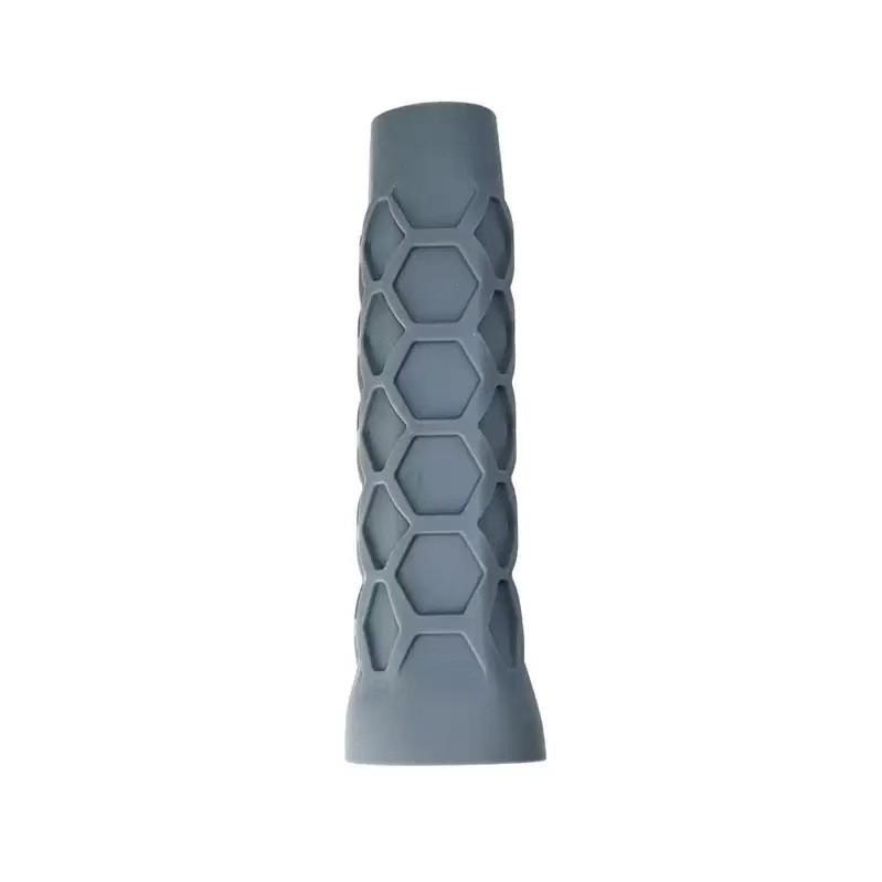 Cross-border Multi-color High Elastic Silicone Pickleball Racket Grip Cover Octagonal Honeycomb Protective Sports Outdoor Tennis