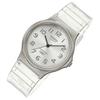 Casio Standard Series Water Resistant Electronic Movement Resin Strap Watch Women watches White MQ-24S-7B