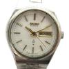 SEIKO Кварцевые часы серебристого цвета 4303-0050 Календарь, Логотип, GY11/ MQ Женские