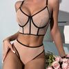 Сексуальное Эротическое Белье Перспектива Прозрачное Искушение Женское Нижнее Белье Бюстгальтер Стринги Набор