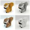 White Belly Plush Squirrel Doll Big Tail Squirrel Stuffed Plushie Doll  Children Girl