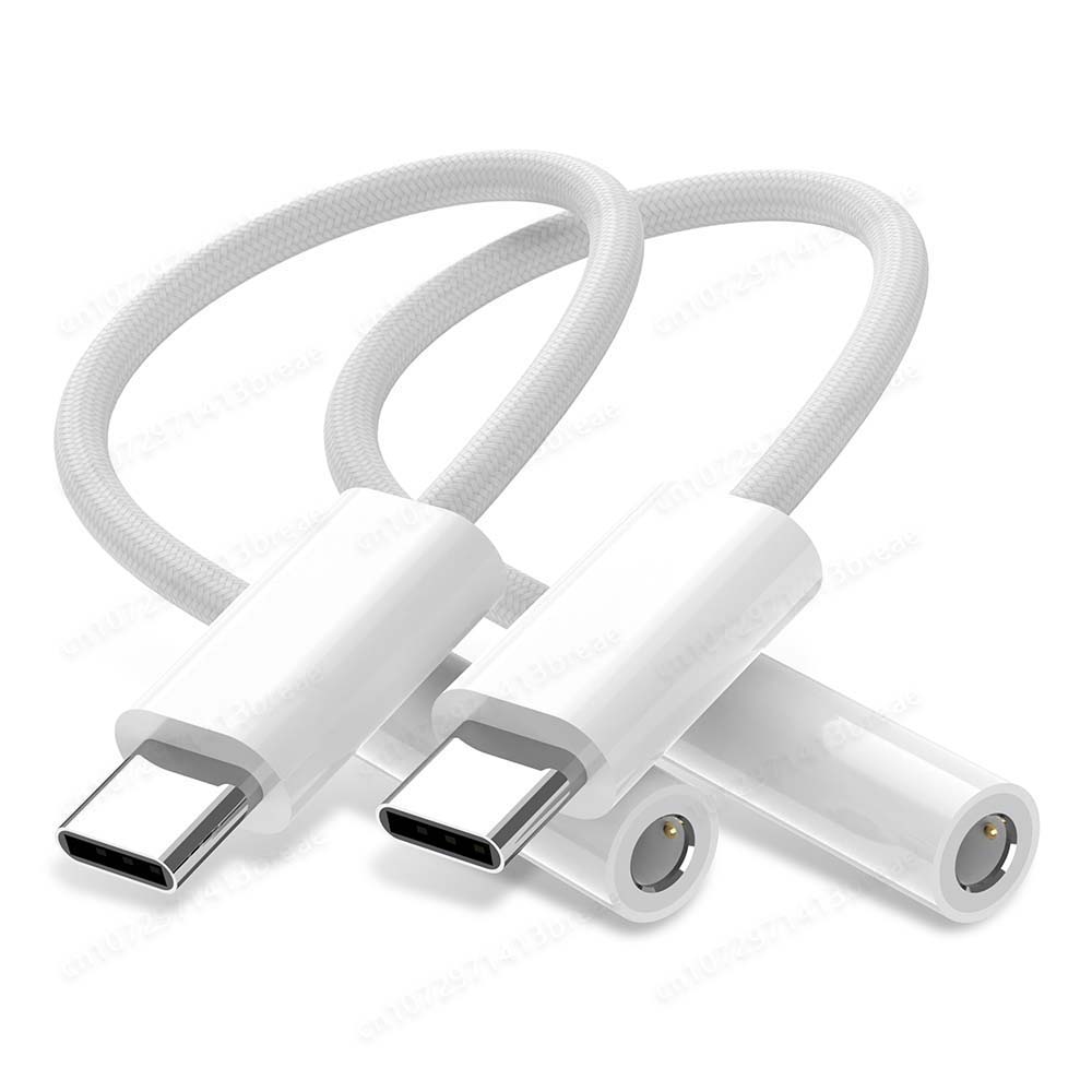 NNBILI 1-2 шт. Адаптер USB C на разъем для наушников 3,5 мм Кабель-переходник USB C на Aux для iPhone 15 Pro Max iPad Pro MacBook Samsung