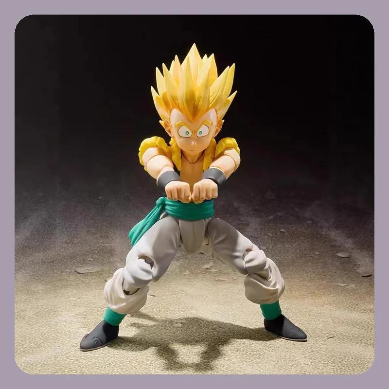 Аниме Dragon Ball Super Саян Готенкс Сочлененная Модель Статуя Набор Настольное Украшение Декорация Игрушка Подарок для Фанатов Премиум Качество
