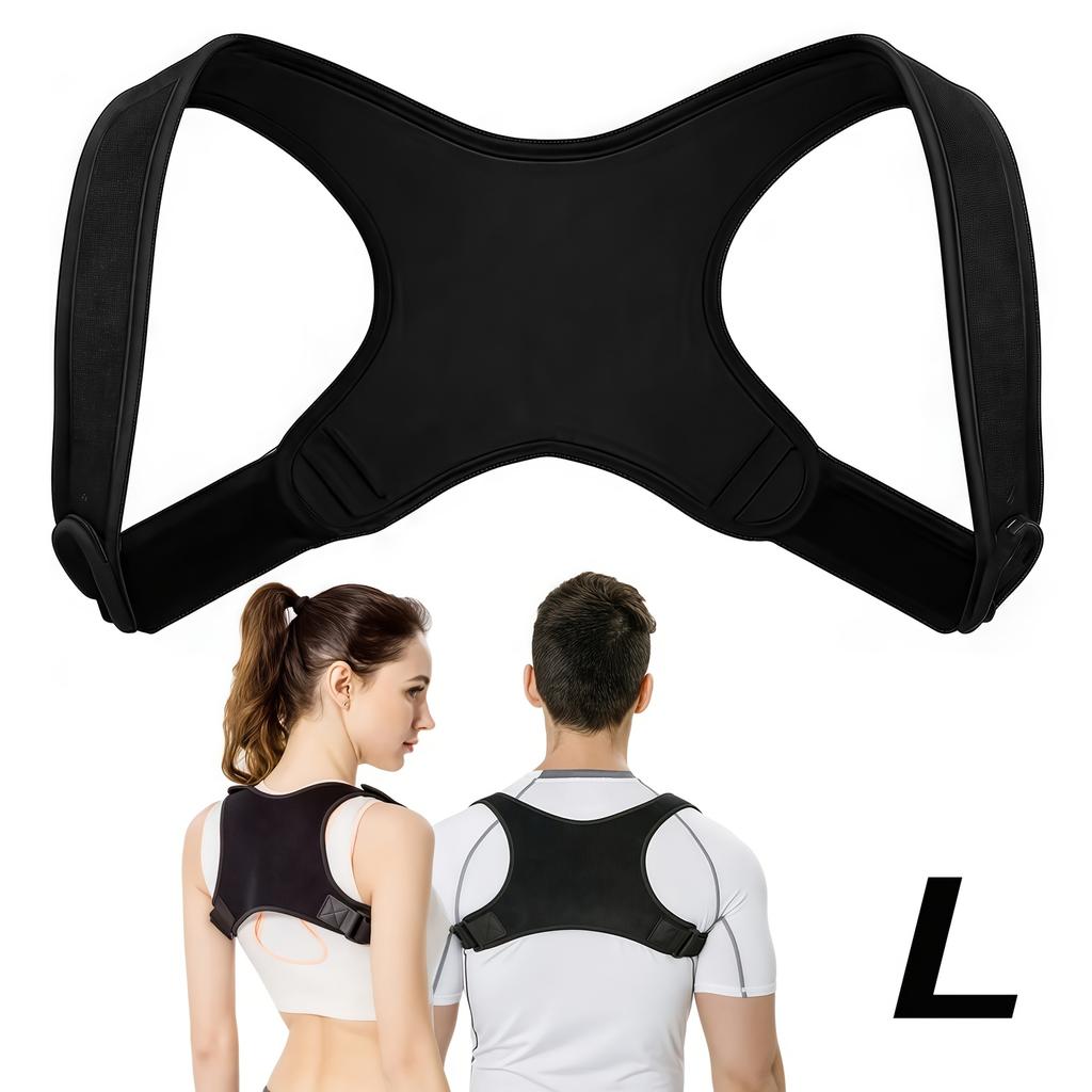 Цельный невидимый корректор осанки спины, регулируемые коррекционные ремни для взрослых мужчин и женщин, сидячая осанка, ключичные ремни