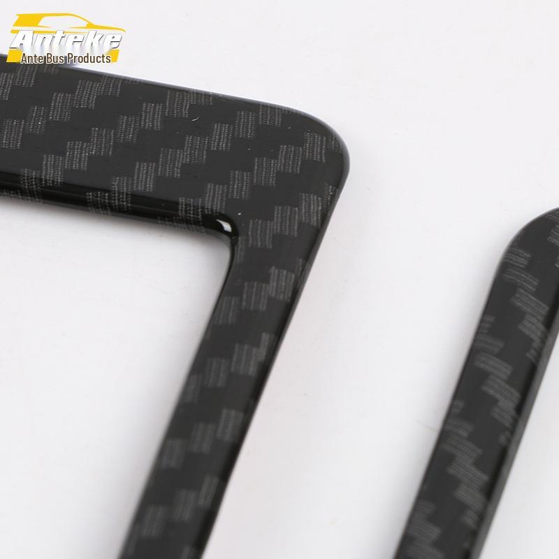 Front Small Air Outlet Bright Ring Dashboard Decorative Frame for 20 Models of 3 Series Cars