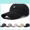 Letter Embroidery B Duckbill Baseball Cap Cotton Adjustable Sun Hat Protection