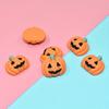 Halloween Resin Pumpkin Charms - Mini Flatback DIY Decor, Decor for Vase Fillers, Phone Cases, Fridge & Table - Durable Resin