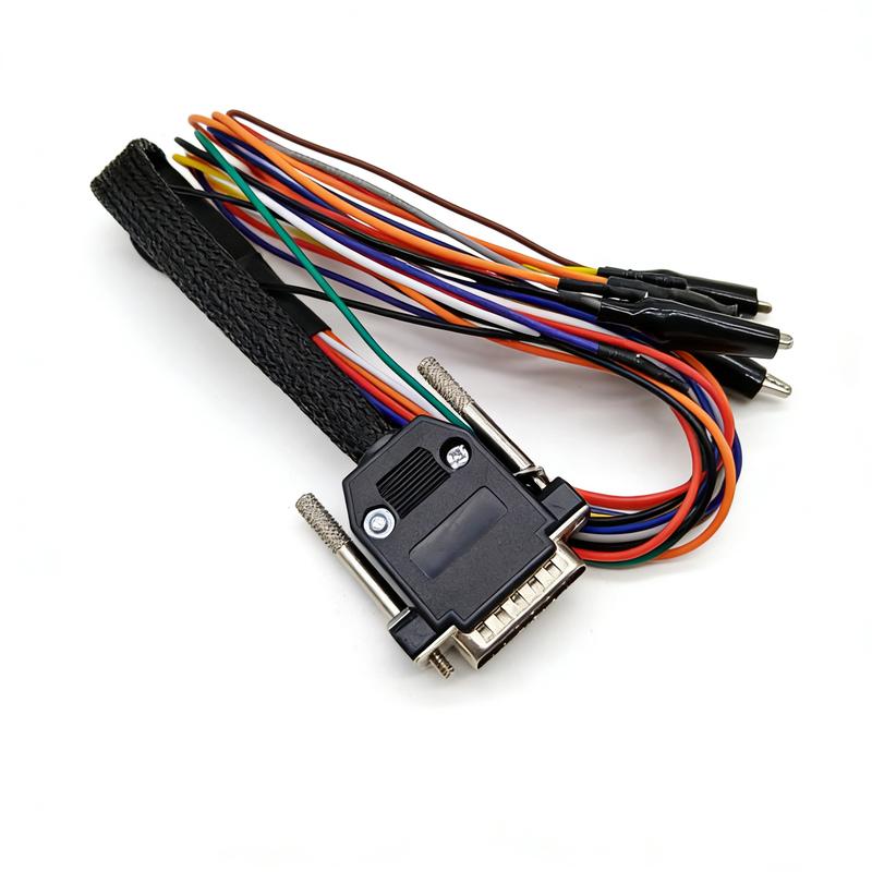 for KTAG KT-M KE-SS OBD2 Diagnostic Cable Main Line 14P 600KT02 DB15 MED17-EDC17 TRICORE Adapter F32GN037C ECU Connector