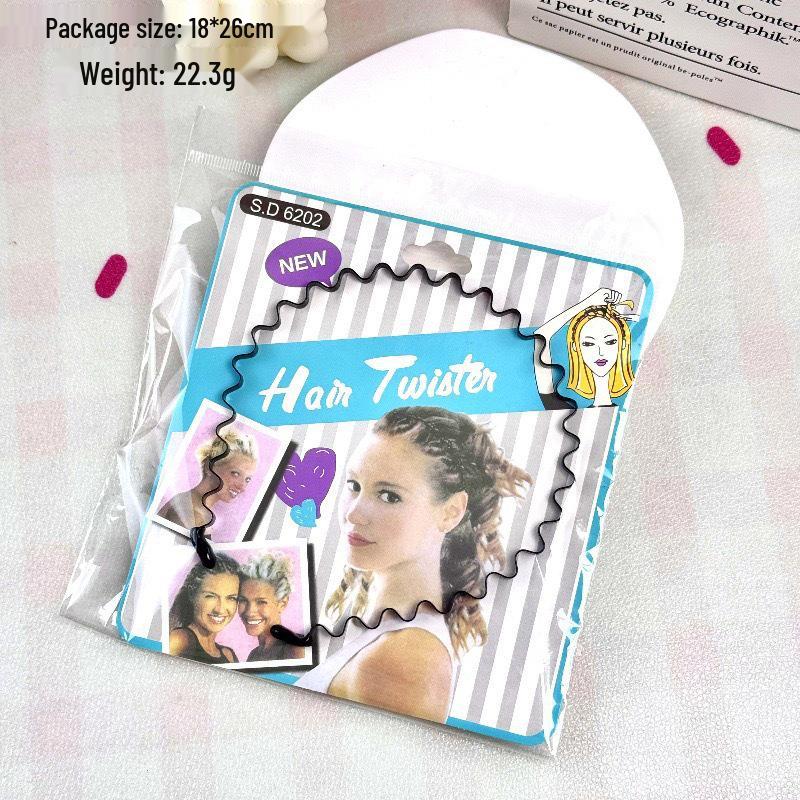 Универсальная стальная проволочная повязка на голову для мужчин и женщин: Трендовый, Невидимый и Идеальный для Спорта, Зачесанные Назад Волосы или Укладки Выбивающихся Волос.