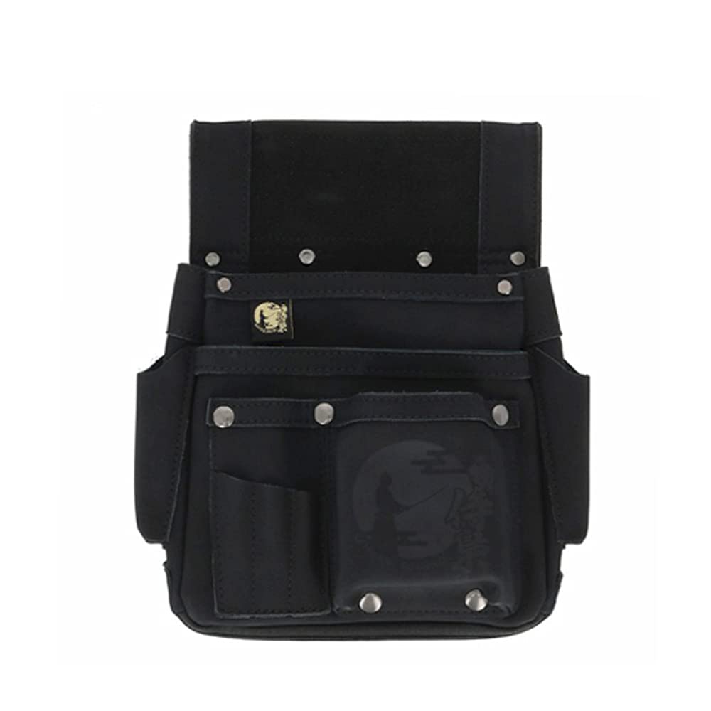 Samurai Black X Fukuro Club Nail Bag with Cutter Holder SRBF-1