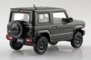 Aoshima Bunka Kyozai Rakupla Snap Kit Suzuki JB64 Jimny Jungle Green Пластиковая модель 1/32 No.09-JG Предварительно окрашенная (Автомобиль)