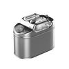 Yousheng 5L/10L Metal Fuel Container Stainless Steel Gas Can with Handle Leak-Proof Fuel Tank for Trucks Cars Motorcycle Equipment