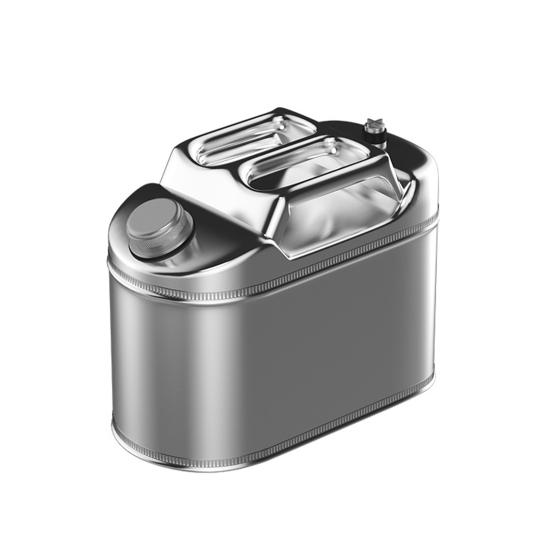 5л/10л металлический топливный контейнер из нержавеющей стали канистра с ручкой герметичный топливный бак для грузовиков автомобилей мотоциклов оборудование