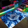 Real Sociedad FC Design Crystal Velvet Carpet Cozy Non?Slip Printed Rug For Bedroom Living Room Entrance