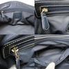 Used COACH Handbag 6046 Signature canvas/leather Navy system Blue Everyday use