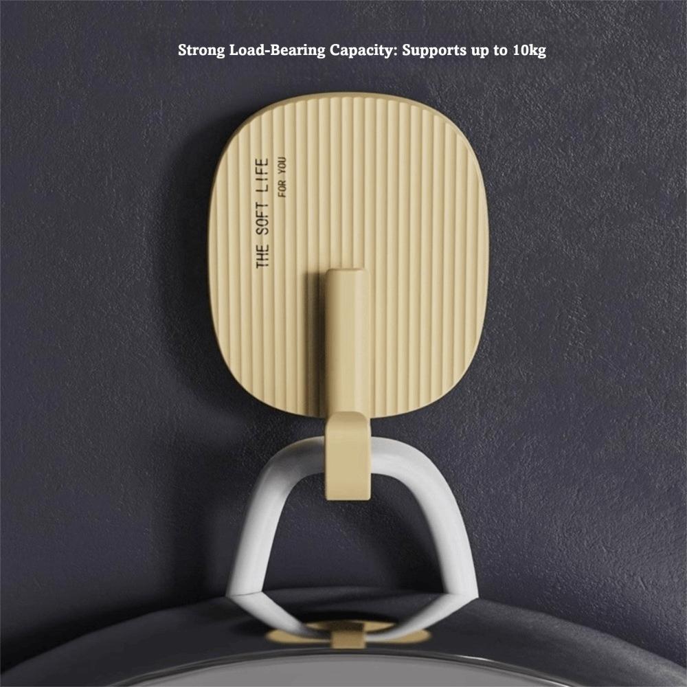 Wall-mounted Wall Hooks Strong Adhesive Coat Hanger Hook Kitchen Hanger  Home Storage Accessories
