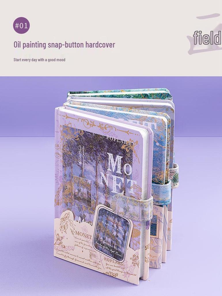 Набор для DIY-планера в стиле Ins высокой ценности: Блокнот для масляной живописи - Идеальный подарок на день рождения студента