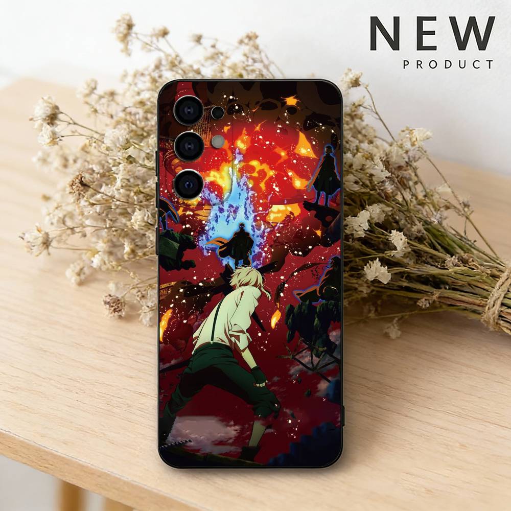 ГОРЯЧИЙ Чехол для телефона B-Bungou Stray Dogs для Samsung S26,25,24,23,22,21,20,30,Ultra,Plus,Fe,Lite Черный корпус