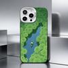H-Человек и Природа   Чехол для телефона для iPhone 17,16,15,14,13,12,11 Plus,Pro Max,XS,Цветной серебристый чехол для телефона