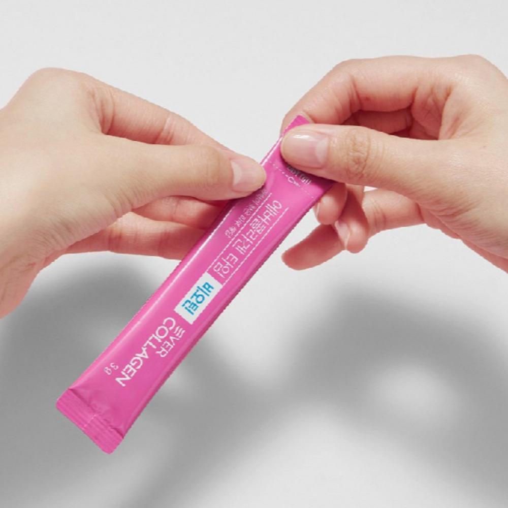 [Ever Collagen] Time Биотин Коллаген Порошок 50 стиков / Против морщин / Антивозрастной