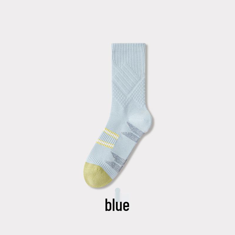 10A Women's Non-slip Terry Sport Socks: Antibacterial, Deodorant, Boneless Stitching - Perfect for Running, Yoga, and Cycling.