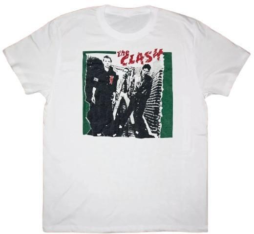 Rare! The Clash Tour Band Graphic Print Mens T-Shirt S-4XL