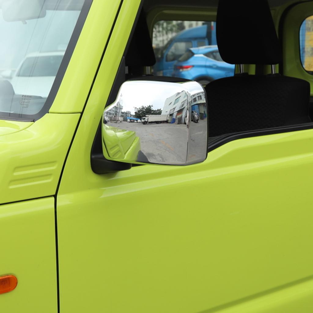 Накладка на наружное зеркало заднего вида из АБС-пластика с карбоновым волокном, подходит для Suzuki Jimny 2019-2020