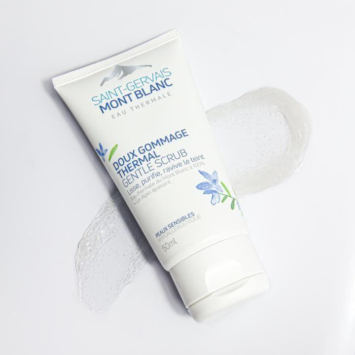 Gommage - SAINT-GERVAIS MONT BLANC - Doux Thermal - 50 ml - Hypoallergénique - Peaux Déshydratées